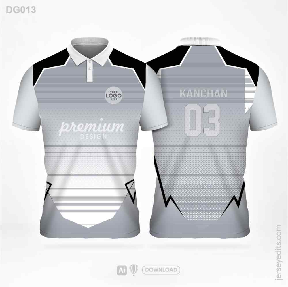 Pink and Grey Jersey design DG013